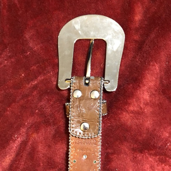 Turquoise Rhinestone Belt - Picture 7 of 10